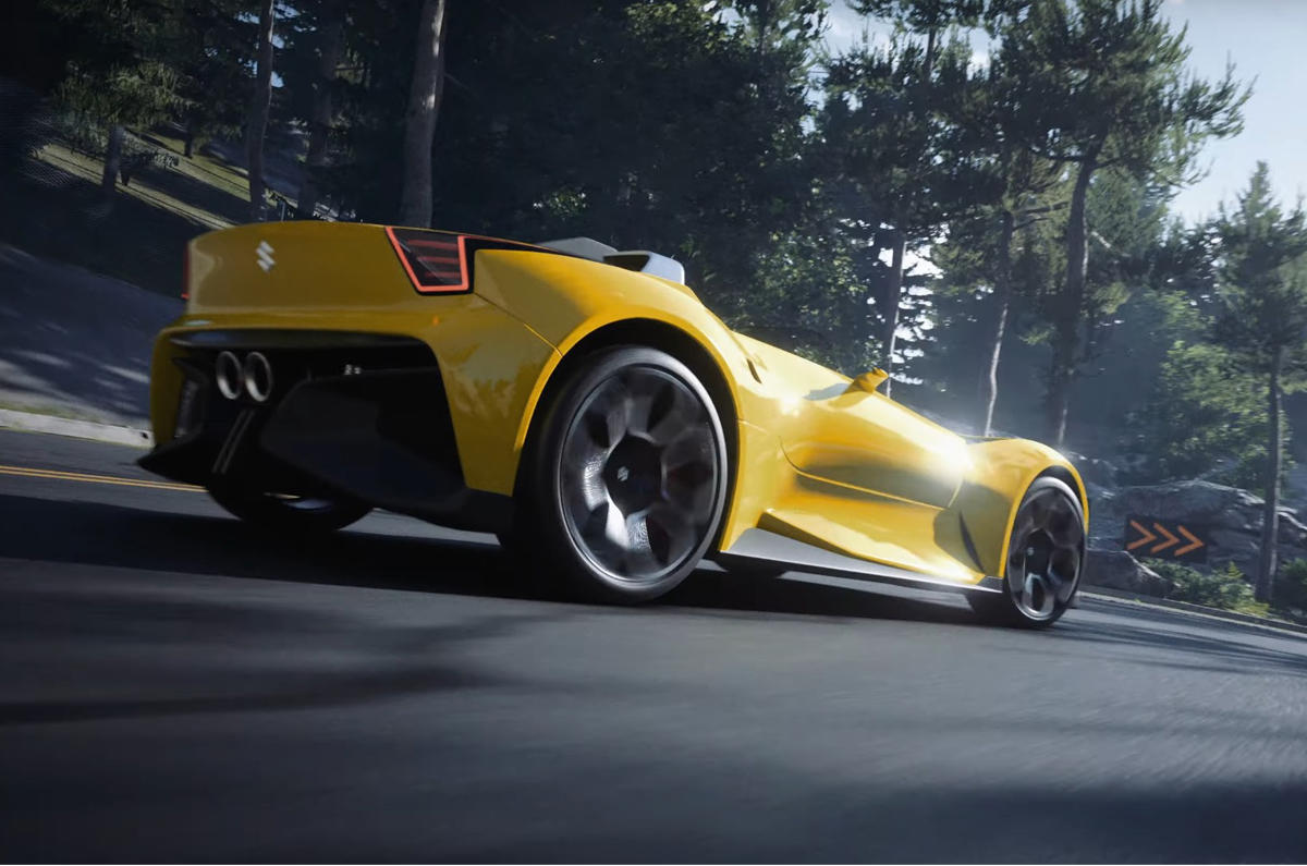 Suzuki Vision Gran Turismo rear quarter